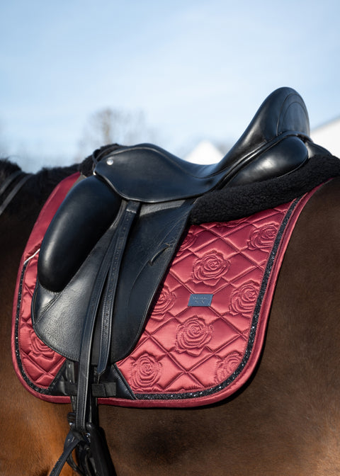 SERENA - DRESSAGE SADDLE PAD | ROSE BERRY