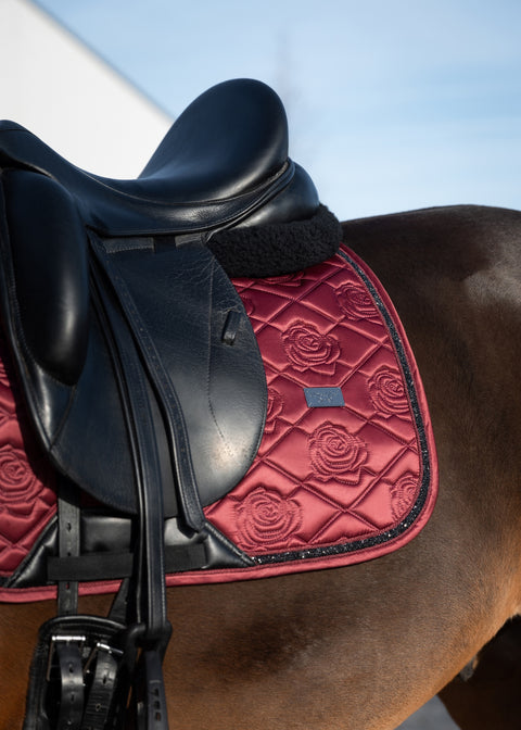 SERENA - DRESSAGE SADDLE PAD | ROSE BERRY