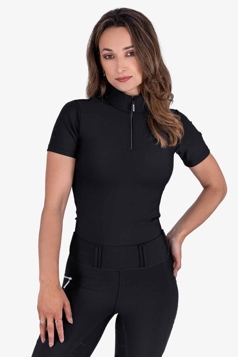 KYLIE - BASE LAYER SHORT SLEEVE | BLACK