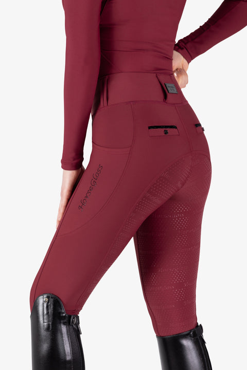 CRYSTAL KYLIE - RIDING LEGGINGS | ROSE BERRY