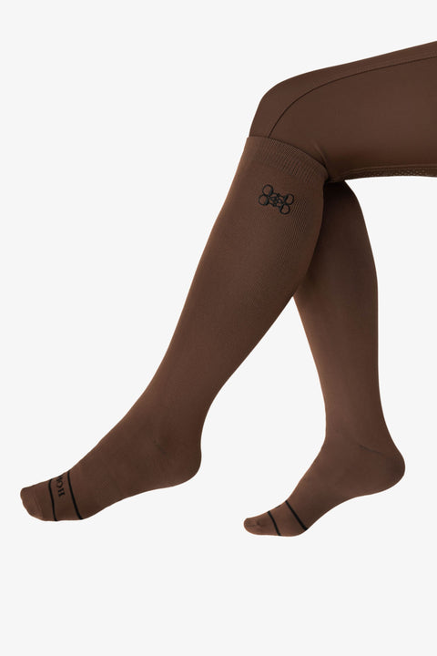 CLARA SOCKS | MOCHA LATTE BLACK - HORSE GIRL