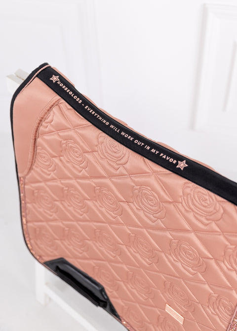 SERENA - DRESSAGE SADDLE PAD | ROSE GOLD