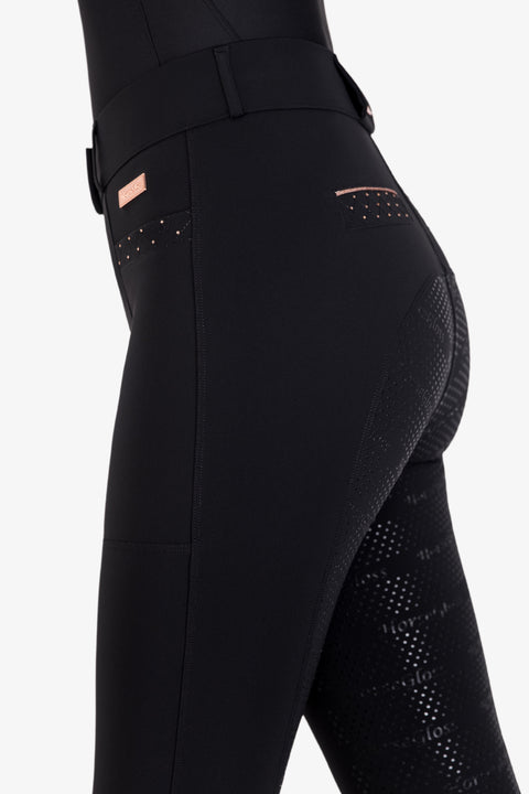 HAILEY - BREECHES | BLACK ROSE GOLD HorseGloss HAILEY - BREECHES | BLACK ROSE GOLD HorseGloss