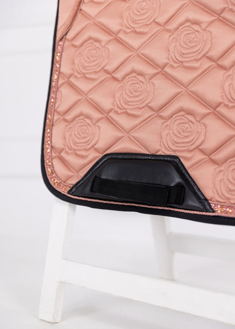 SERENA - DRESSAGE SADDLE PAD | ROSE GOLD