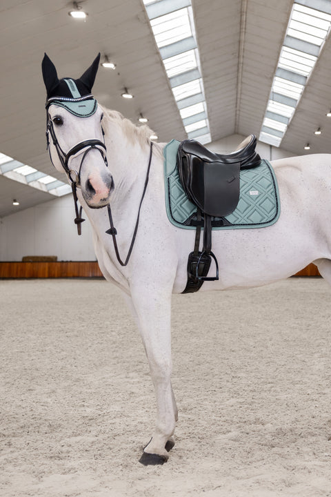 CELINE - DRESSAGE SADDLE PAD | DYNASTY GREEN