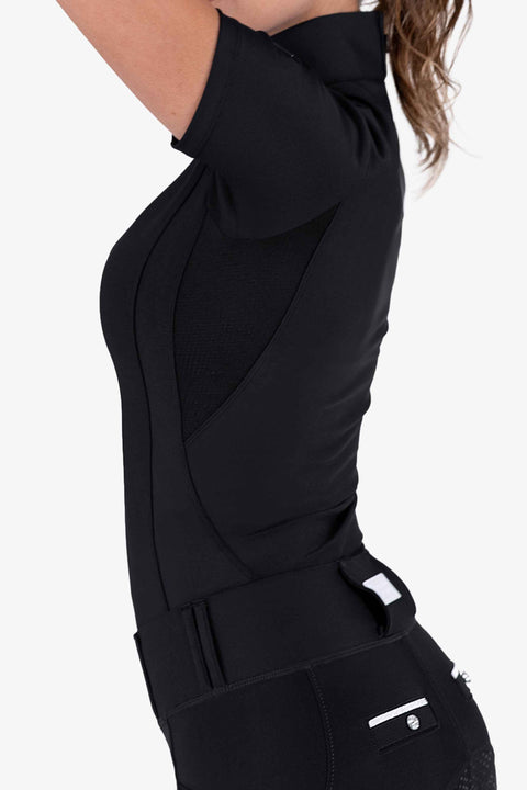KYLIE - BASE LAYER SHORT SLEEVE | BLACK