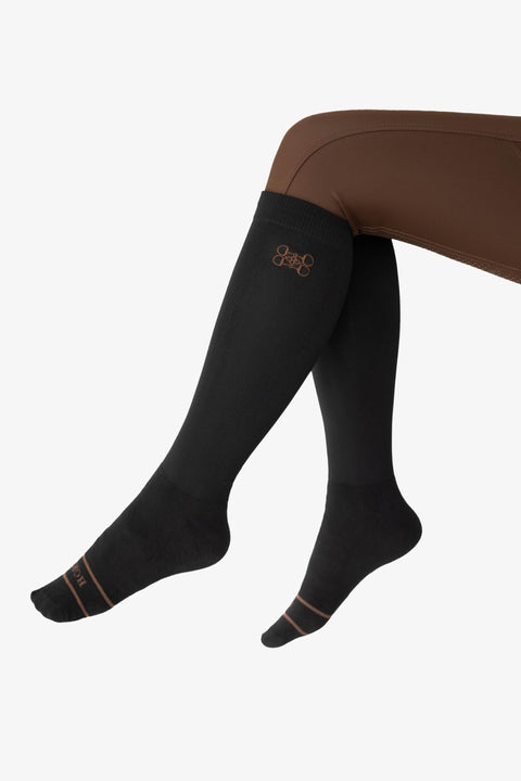 CLARA SOCKS | BLACK MOCHA LATTE - HORSE GIRL