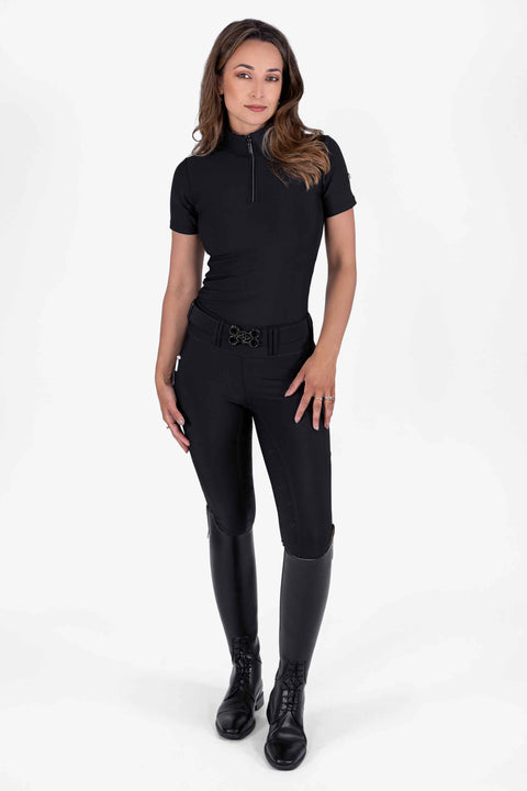 KYLIE - BASE LAYER SHORT SLEEVE | BLACK