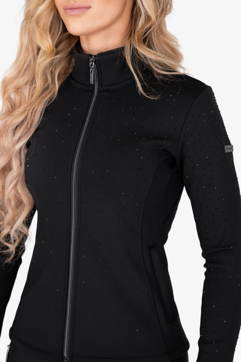 FLORENCE - PERFORMANCE JACKET | BLACK CRYSTAL