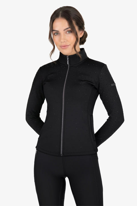FLORENCE - PERFORMANCE JACKET | BLACK CRYSTAL