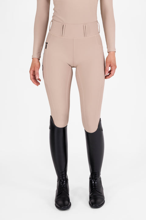 CRYSTAL KYLIE - RIDING LEGGINGS | VANILLA CREAM