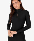 KYLIE - BASE LAYER LONG SLEEVE | BLACK ROSE GOLD