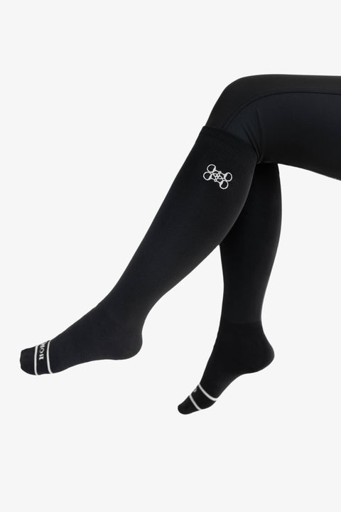 CLARA SOCKS | BLACK WHITE - HORSE GIRL