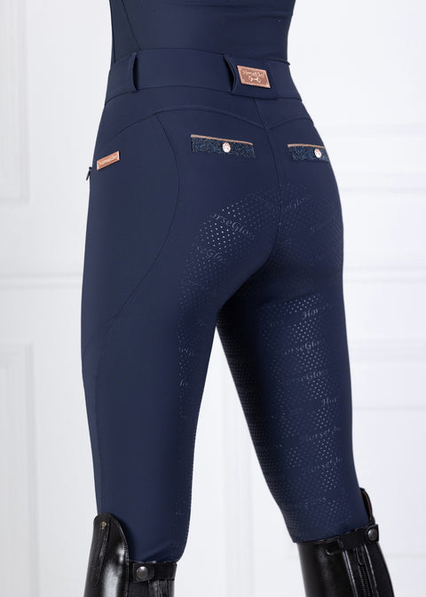 CLARA - BREECHES | NAVY ROSE GOLD