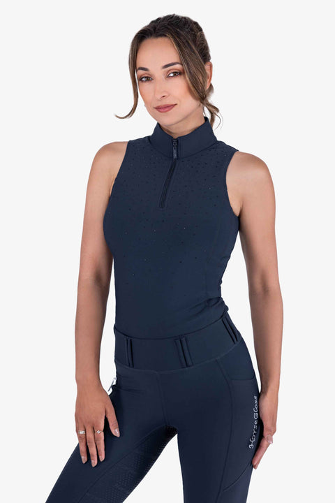 KYLIE - BASE LAYER SLEEVE LESS | NAVY