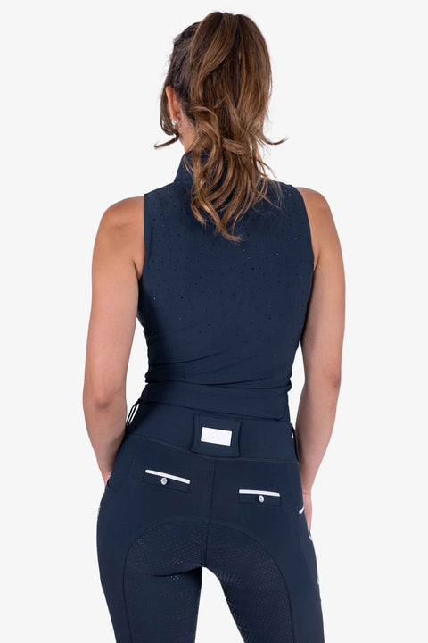 KYLIE - BASE LAYER SLEEVE LESS | NAVY