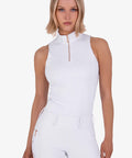 KYLIE - BASE LAYER SLEEVE LESS | WHITE ROSE GOLD