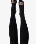 RIDING SOCKS | BLACK ROSE GOLD - CHASING DREAMS