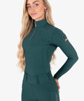 KYLIE - BASE LAYER LONG SLEEVE | LA LUNE ROSE GOLD CRYSTAL