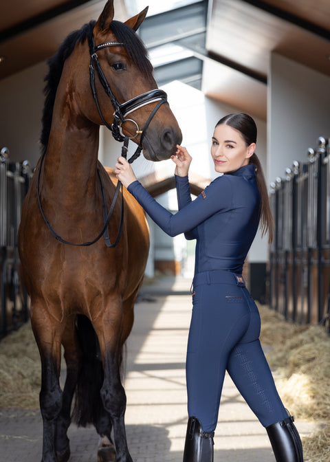 HAILEY - BREECHES | NAVY ROSE GOLD