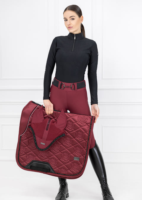 SERENA - DRESSAGE SADDLE PAD | ROSE BERRY