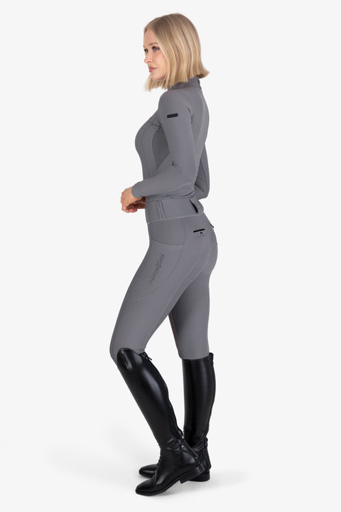 CRYSTAL KYLIE - RIDING LEGGINGS | GREY