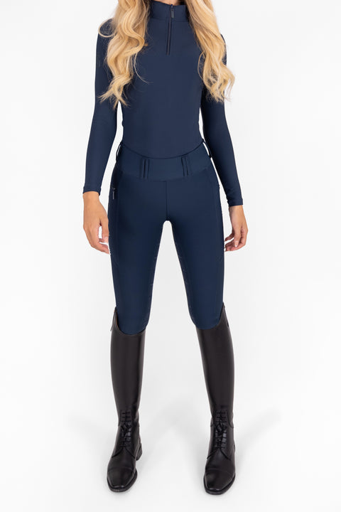 CRYSTAL KYLIE - RIDING LEGGINGS | NAVY