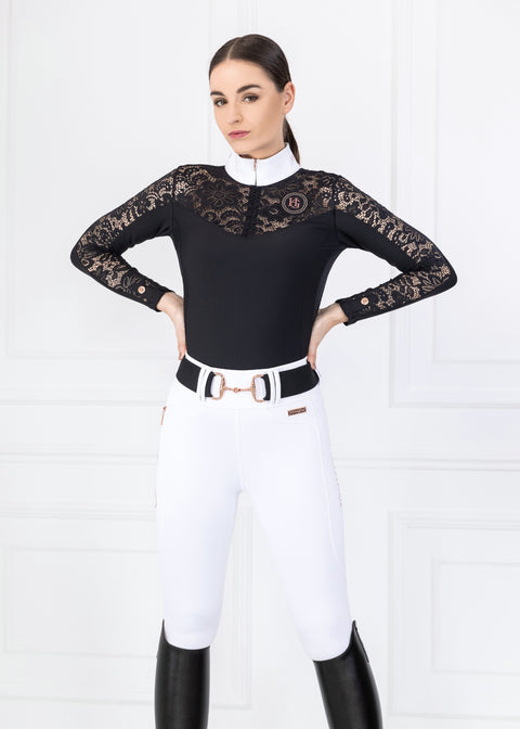 CELINE - SHOW SHIRT | ZWART ROSÉ GOUD