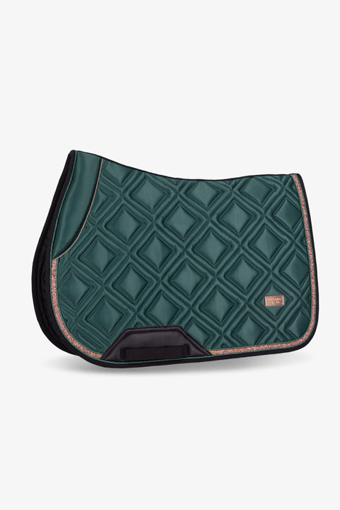 CELINE - JUMPING SADDLE PAD | LA LUNE ROSE GOLD