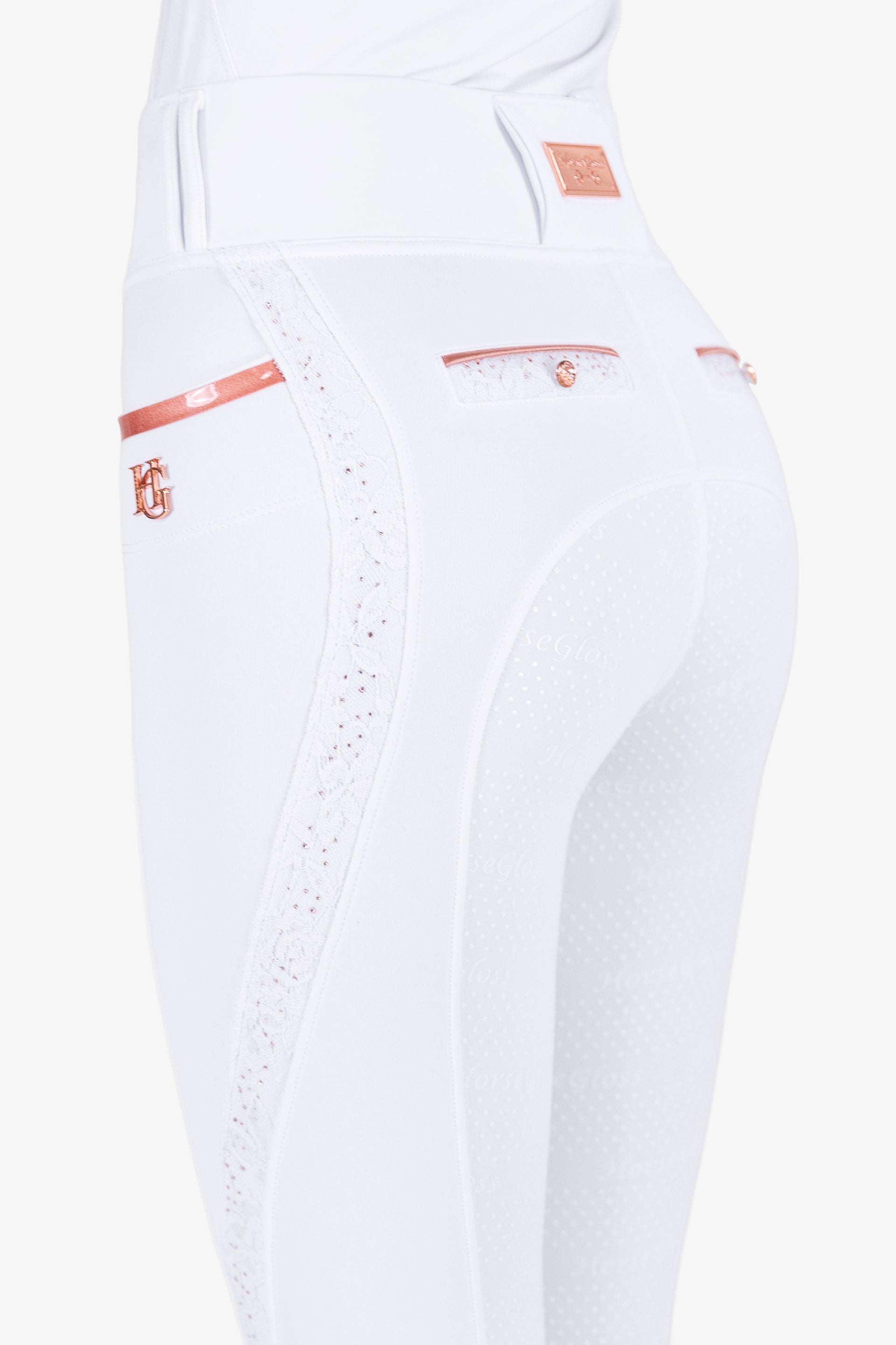 golden dress breeches Riding Breeches Knee Cecilie Beige main image 1