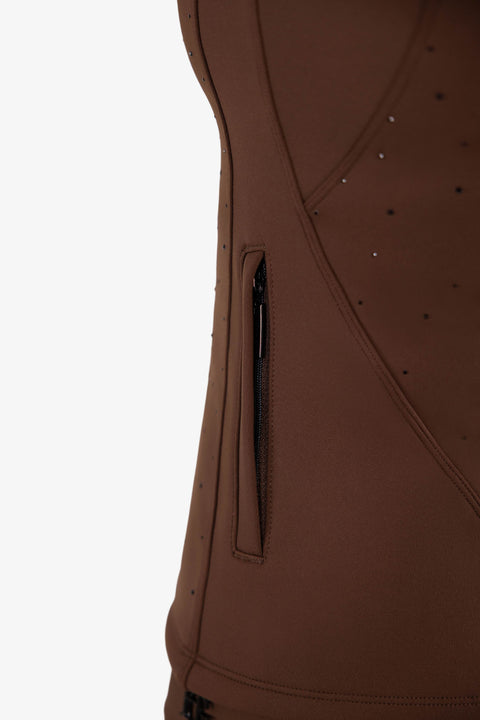 FLORENCE - PERFORMANCE JACKET | MOCHA LATTE
