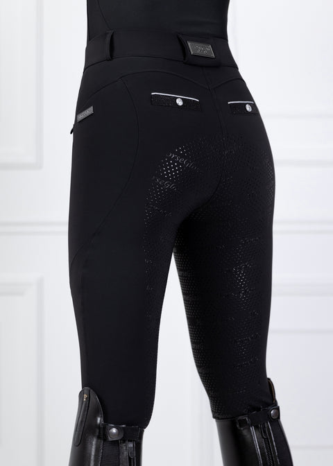 CLARA - BREECHES | BLACK SILVER