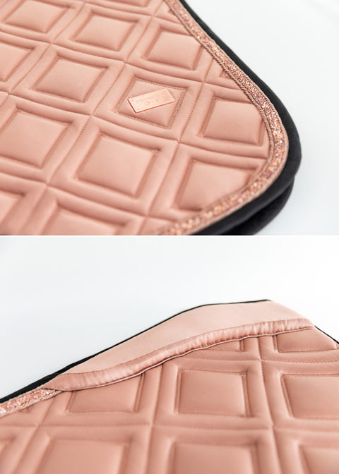 CELINE - DRESSAGE SADDLE PAD | ROSE GOLD