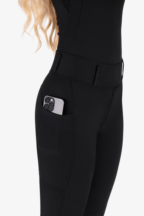 CELINE - RIDING LEGGINGS | BLACK