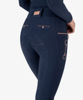 KYLIE - RIDING LEGGINGS | NAVY ROSE GOLD