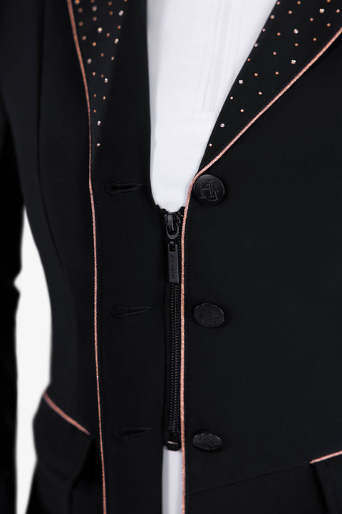 PARIS - COMPETITION SHOW JACKET | BLACK ROSE GOLD