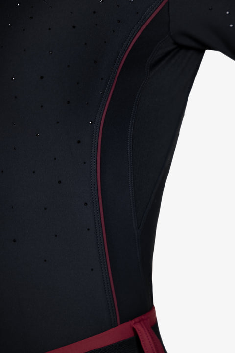 KYLIE - PERFORMANCE BASE LAYER | BLACK CRYSTAL ROSE BERRY