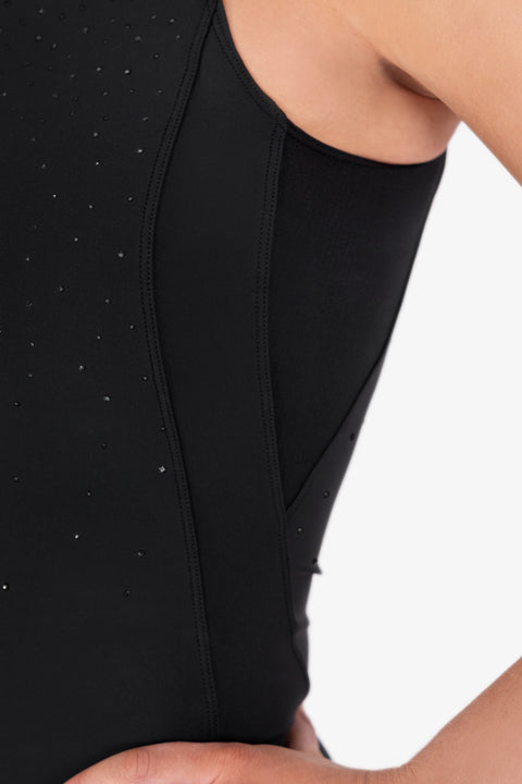 KYLIE - BASE LAYER SLEEVE LESS | BLACK