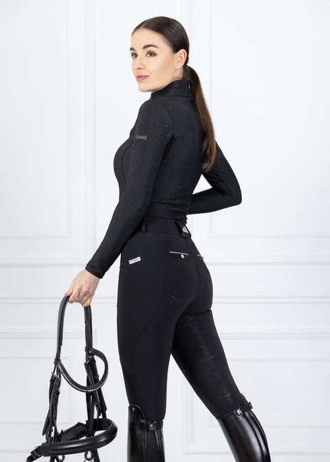 CLARA - BREECHES | BLACK SILVER