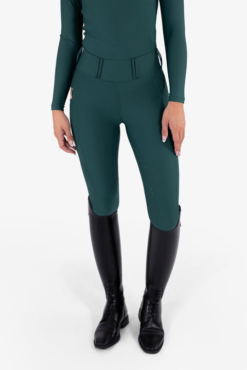 CRYSTAL KYLIE - RIDING LEGGINGS | LA LUNE - ROSE GOLD