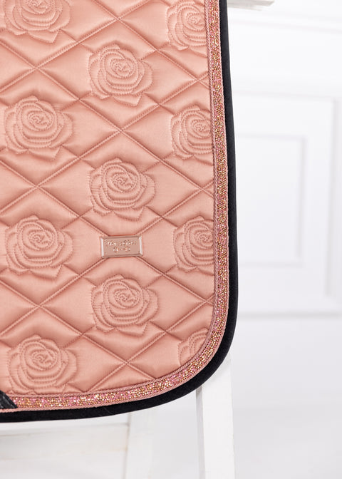 SERENA - DRESSAGE SADDLE PAD | ROSE GOLD