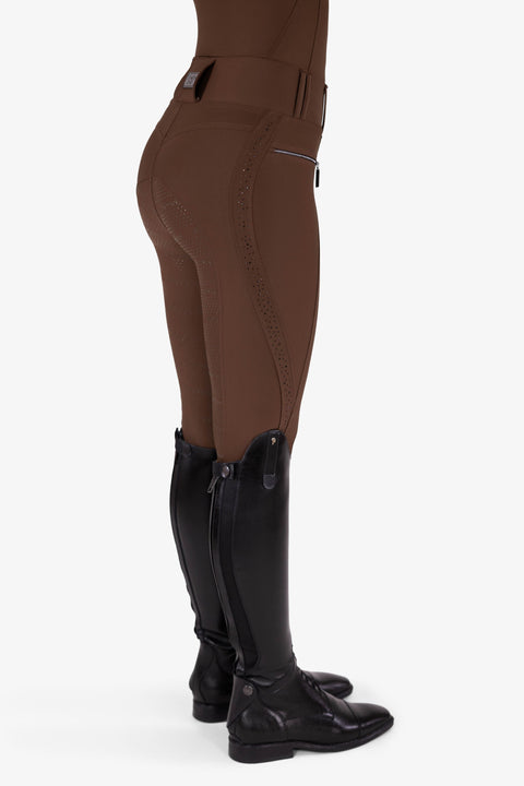 LEXA - RIDING LEGGINGS | MOCHA LATTE