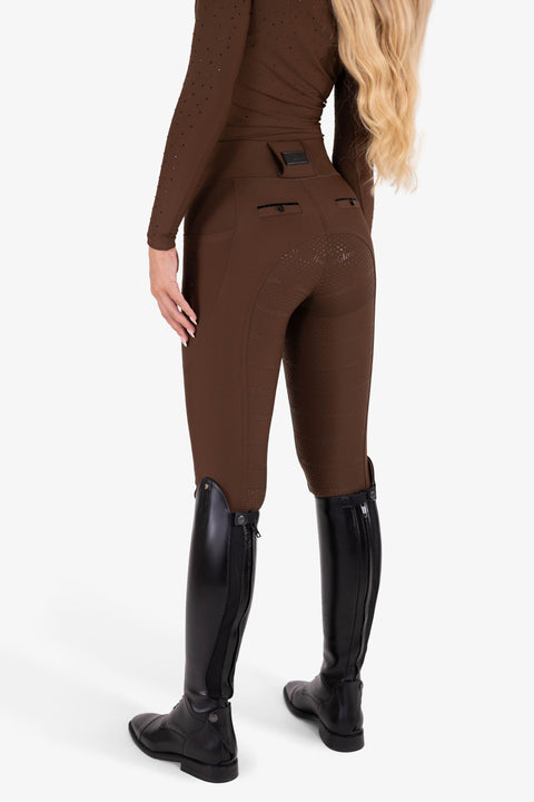 Kristall Kylie Reitleggings – Mocha Latte