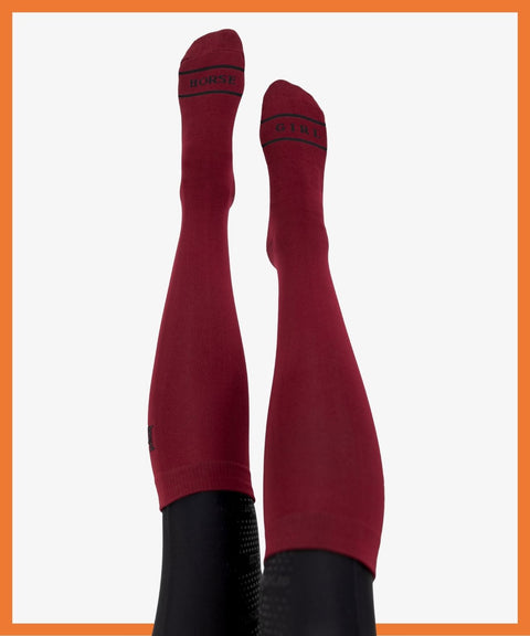 Free Gift #3 Applied: Socks Horse Girl Rose Berry