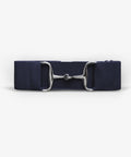 GINNY - BELT | NAVY SILVER
