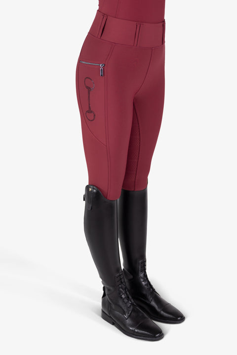 CRYSTAL KYLIE - RIDING LEGGINGS | ROSE BERRY