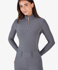 KYLIE - PERFORMANCE BASE LAYER | SMOKEY GREY ROSE GOLD