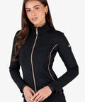 FLORENCE - PERFORMANCE JACKET | BLACK CRYSTAL ROSE GOLD