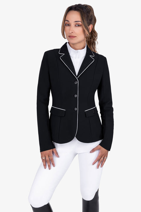 PARIS - COMPETITION SHOW JACKET | BLACK - WHITE