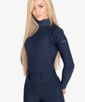 KYLIE - EQUESTRIAN BASE LAYER LONG SLEEVE | NAVY CRYSTAL
